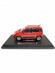 Машинка Bburago 1:24 Fiat Nuova Panda (18-22123) red