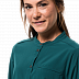 Рубашка женская Jack Wolfskin Victoria Roll-Up Shirt W teal green