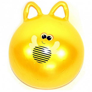 Мяч с рогами Ausini VT18-11140 yellow