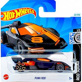 Машинка Hot Wheels Базовой коллекции Punk Rod (5785 HRY48) mainline 2024