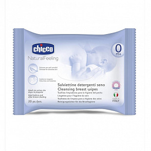 Салфетки для груди Chicco очищающие 20 шт 00068902000000