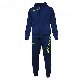 Спортивный костюм для мужчин Givova King blue/yellow LF21