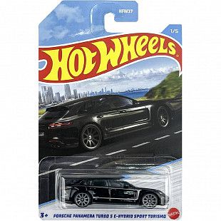 Машинка Hot Wheels Porsche Panamera Turbo 5 E-Hybrid Sport Turismo 1/5 (HFW37 HDH12)
