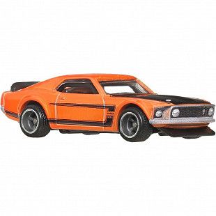 Машинка Hot Wheels Premium '69 Ford Mustang Boss 302 (GJT68 JBL20)