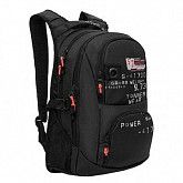 Рюкзак для мальчика GRIZZLY RU-802-3 black/red