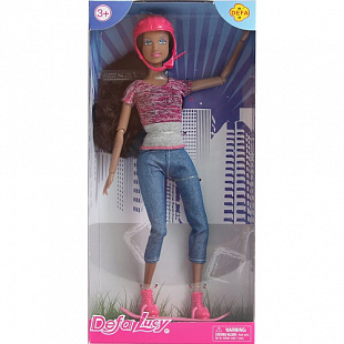 Кукла Defa Lucy 8375 Black/Peach