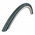 Велопокрышка Schwalbe Lugano (700x25C) 25-622 11101052 black/blue Велопокрышка Schwalbe Lugano (700x25C) 25-622 11101052 black/blue