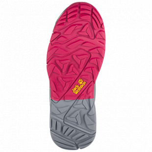 Ботинки детские Jack Wolfskin Grivla Texapore Mid G azalea red