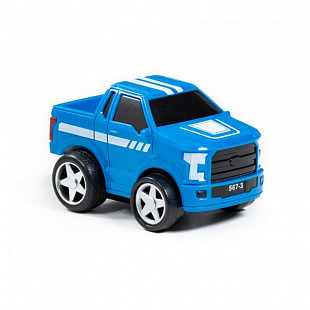 Автомобиль инерционный Полесье Крутой Вираж гоночный №2 78926 red
