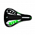 Велоседло DDK 1212A XRS black/white/green
