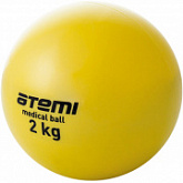 Медицинбол Atemi ATB02 2 кг Yellow