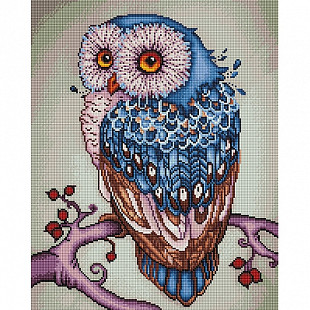 Алмазная вышивка Picasso Сова на ветке PD4050065