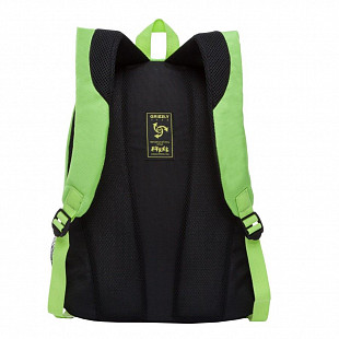 Рюкзак городской GRIZZLY RU-721-1 /3 black/light green