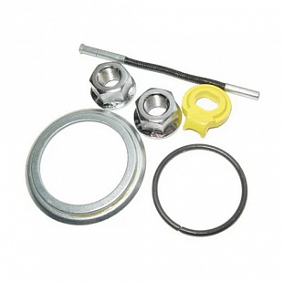 Запчасть к планетарной втулке Shimano для SG-3C41 штырек 86.85 мм, гайки и шайба, пыльник