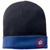 Шапка детская Jack Wolfskin Paw Rib Hat Kids night blue