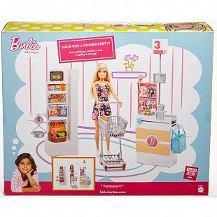 Игровой набор Barbie Супермаркет (FRP01)