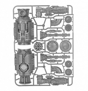 Миниатюры Warhammer 40.000 Games Workshop Promethium Refiner 64-68