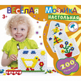 Игрушка пластмассовая Веселая мозаика настольная 12103
