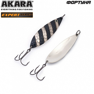 Блесна колеблющаяся Akara Expert Фортуна 80 мм 14/SIL BL-FO80-24-14/SIL