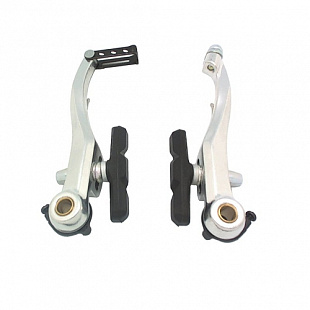 Тормоз Promax передний, алюминий V-brake silver TX-120