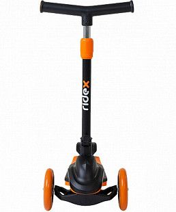 Самокат 3-х колесный Ridex 3D Robin 120/90 мм orange