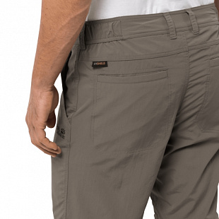 Брюки с молнией мужские Jack Wolfskin Canyon Zip Off Pants siltstone