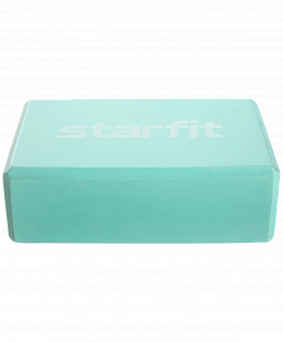 Блок для йоги  Starfit YB-200 EVA  22,5х15 см mint