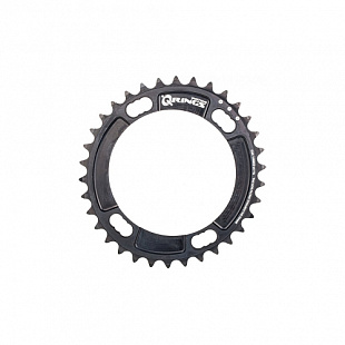 Звезда Rotor Chainring Q BCD110X4 Shimano Inner Black 36t C01-020-25010-0