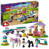 Конструктор LEGO Тренировка лошади и прицеп для перевозки 41441