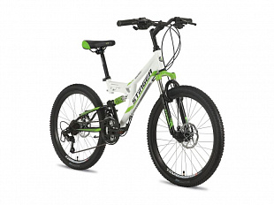 Велосипед Stinger Highlander D 24" (2018) White