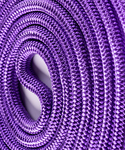 Скакалка Amely для художественной гимнастики RGJ-401 3м violet