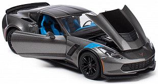 Масштабная модель автомобиля Maisto 1:24 Шевроле Гранд Спорт 2017 (31516) silver