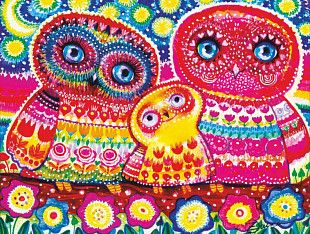 Пазл DaVICI Совушки 120 деталей