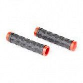 Грипсы HY-500-3 L-128 black/red