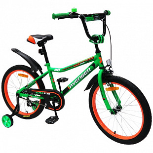Велосипед Bibitu Super Star C14S-GN/BK green/black