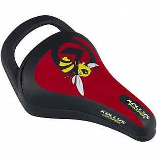 Седло Kellys Kls Wasper детское с ручкой, red