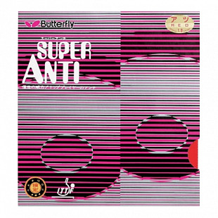 Накладка для ракеток Butterfly Super Anti red
