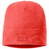 Шапка Jack Wolfskin Real Stuff orange coral