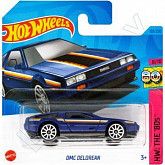 Машинка Hot Wheels Базовой коллекции DMC Delorean 101/250 (5785 HKJ65) mainline 2023