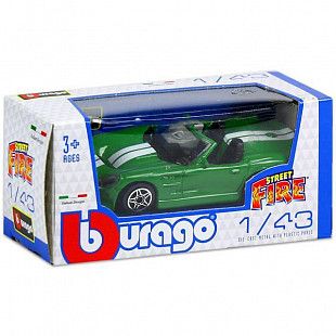 Машинка Bburago 1:43 Shelby Series One (18-30000/18-30023) green