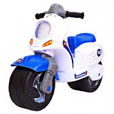 Каталка-беговел RT Скутер Полиция ОР502 blue/white