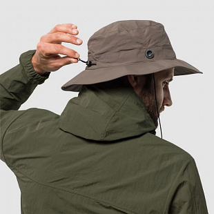 Шляпа мужская Jack Wolfskin Supplex Mesh Hat siltstone