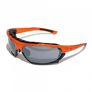 Велоочки 2K + 2 дополнительные линзы SB-12233 orange gloss/grey