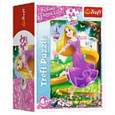 Пазл-мини Trefl Приключения в мире принцесс Рапунцель 54175
