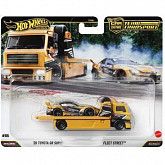 Машинка Hot Wheels Premium Team Transport '20 Toyota GR Supra & Fleet Street (FLF56 JHX87)