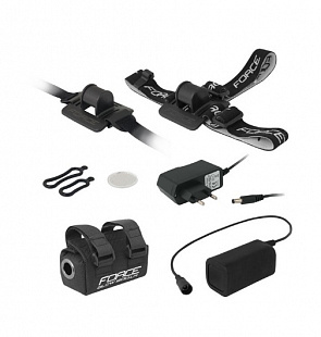 Свет передний Force Glow 45600 black