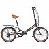 Велосипед Novatrack Aurora 20" (2020) 20FAURORA6S.BN20 brown