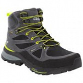 Ботинки мужские Jack Wolfskin Force Striker Texapore Mid M dark grey / lime