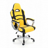 Кресло Calviano Racer Black/Yellow