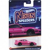 Машинка Hot Wheels Neon Speeders Porsche 911 GT3 Cup 1/8 (HLH72 HRW75)